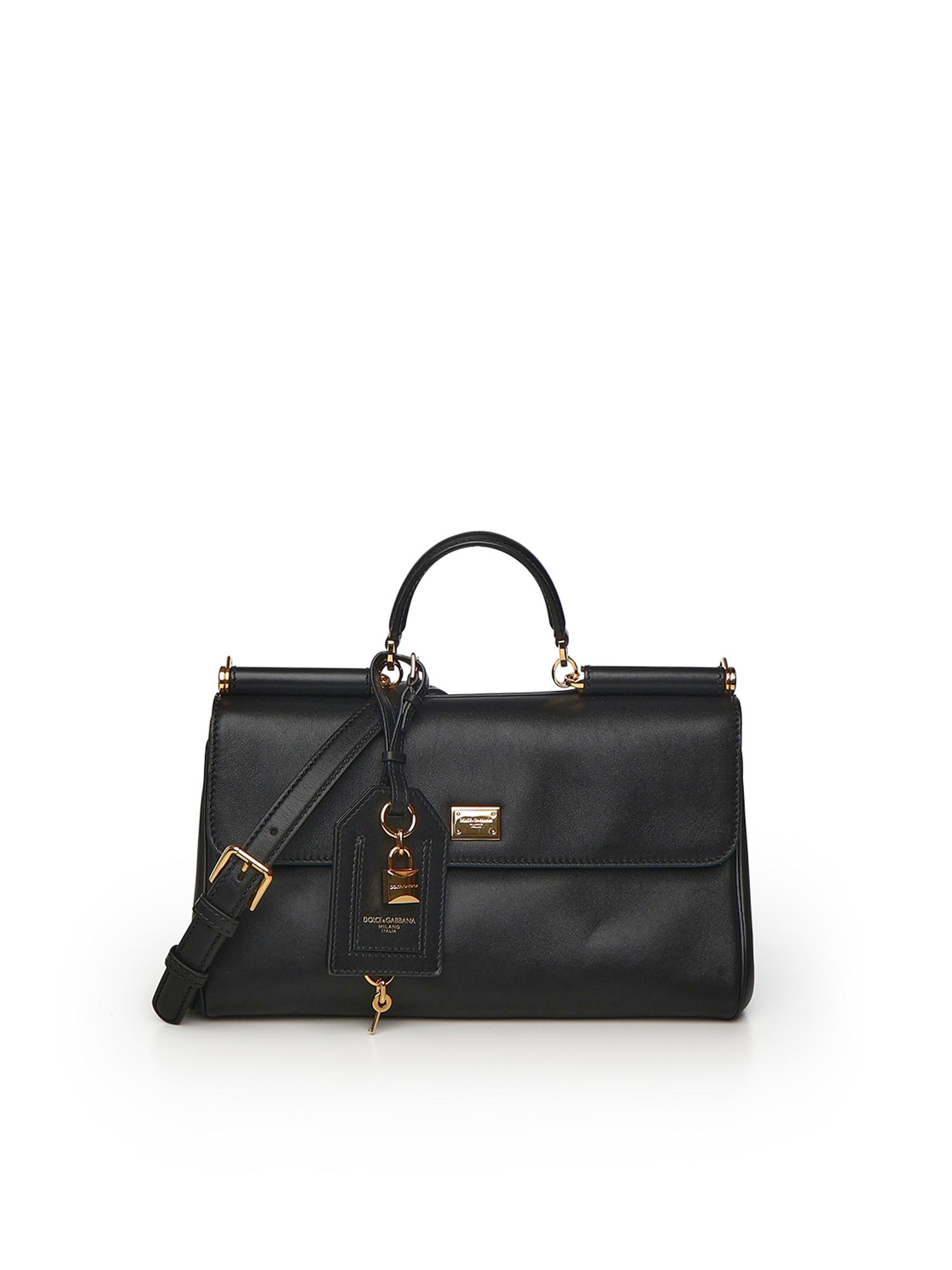 dolce & gabbana bags black calfskin - women