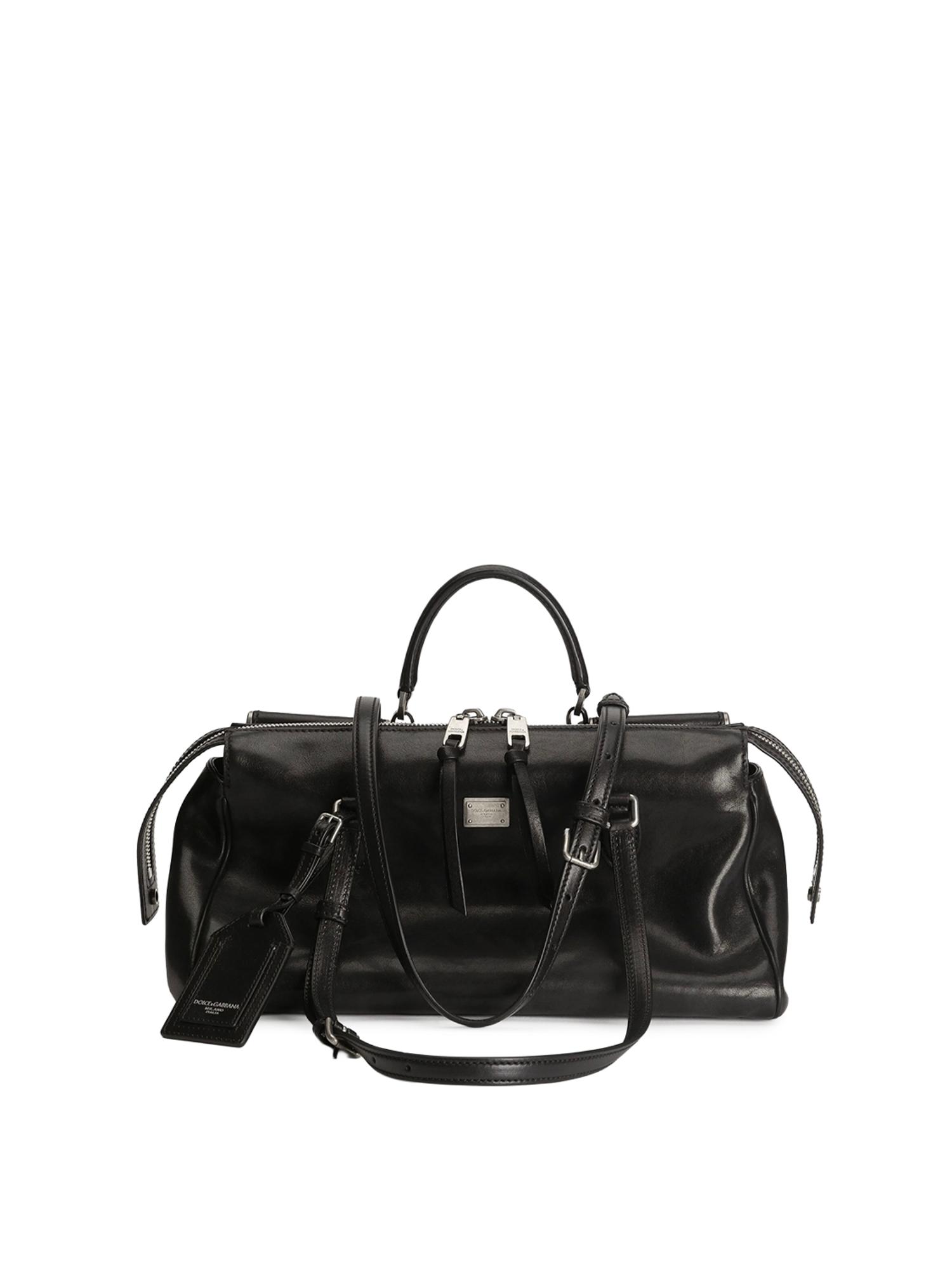dolce & gabbana bags black calfskin - women