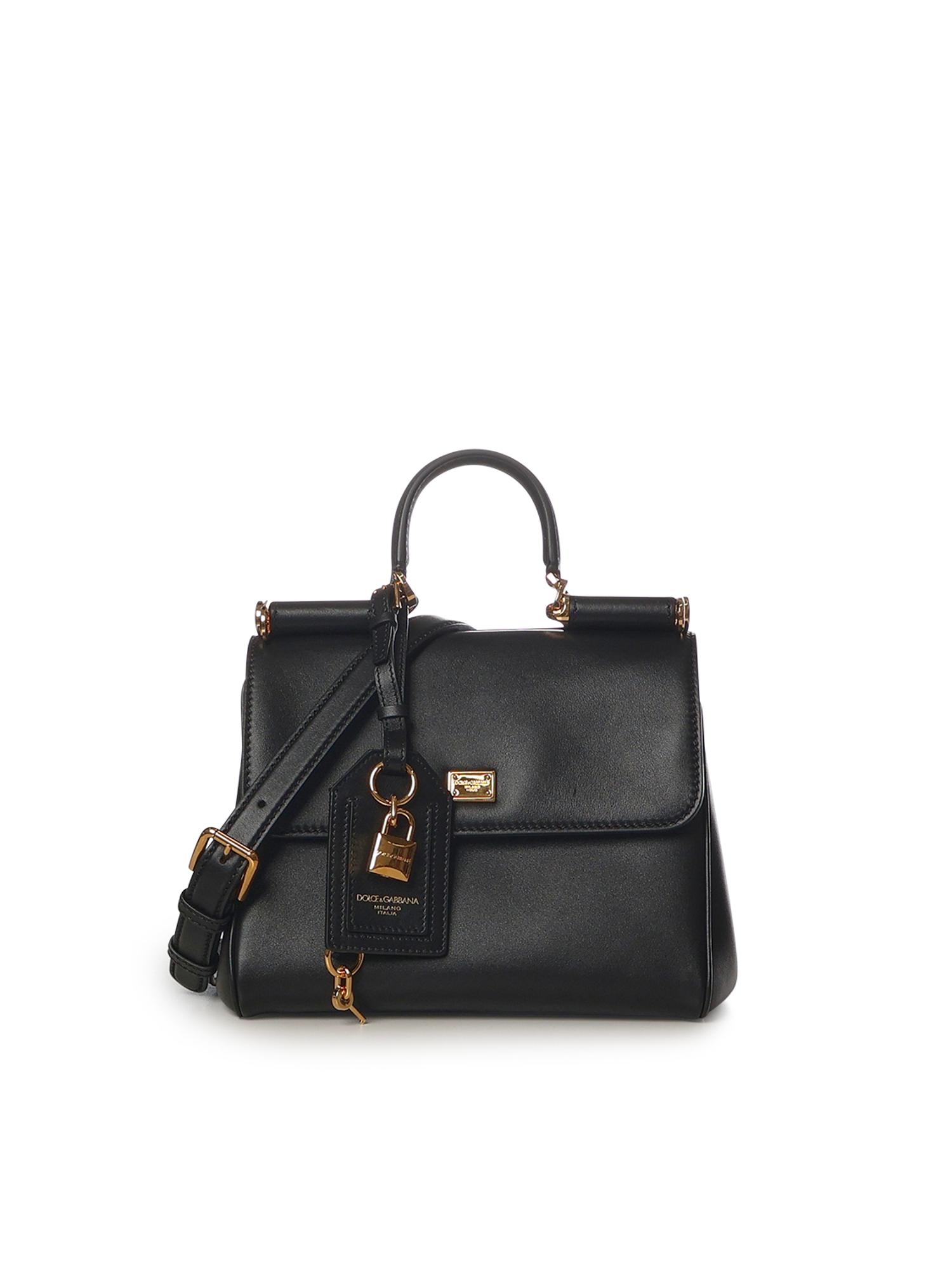 dolce & gabbana bags black calfskin - women