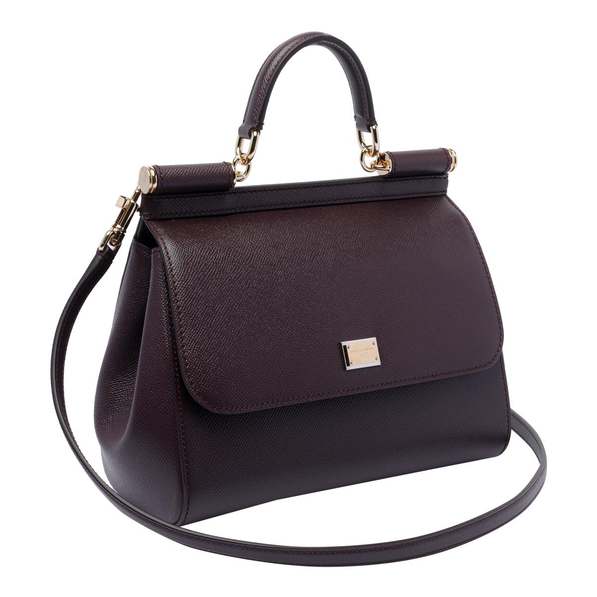 dolce & gabbana bags brown calf leather - women
