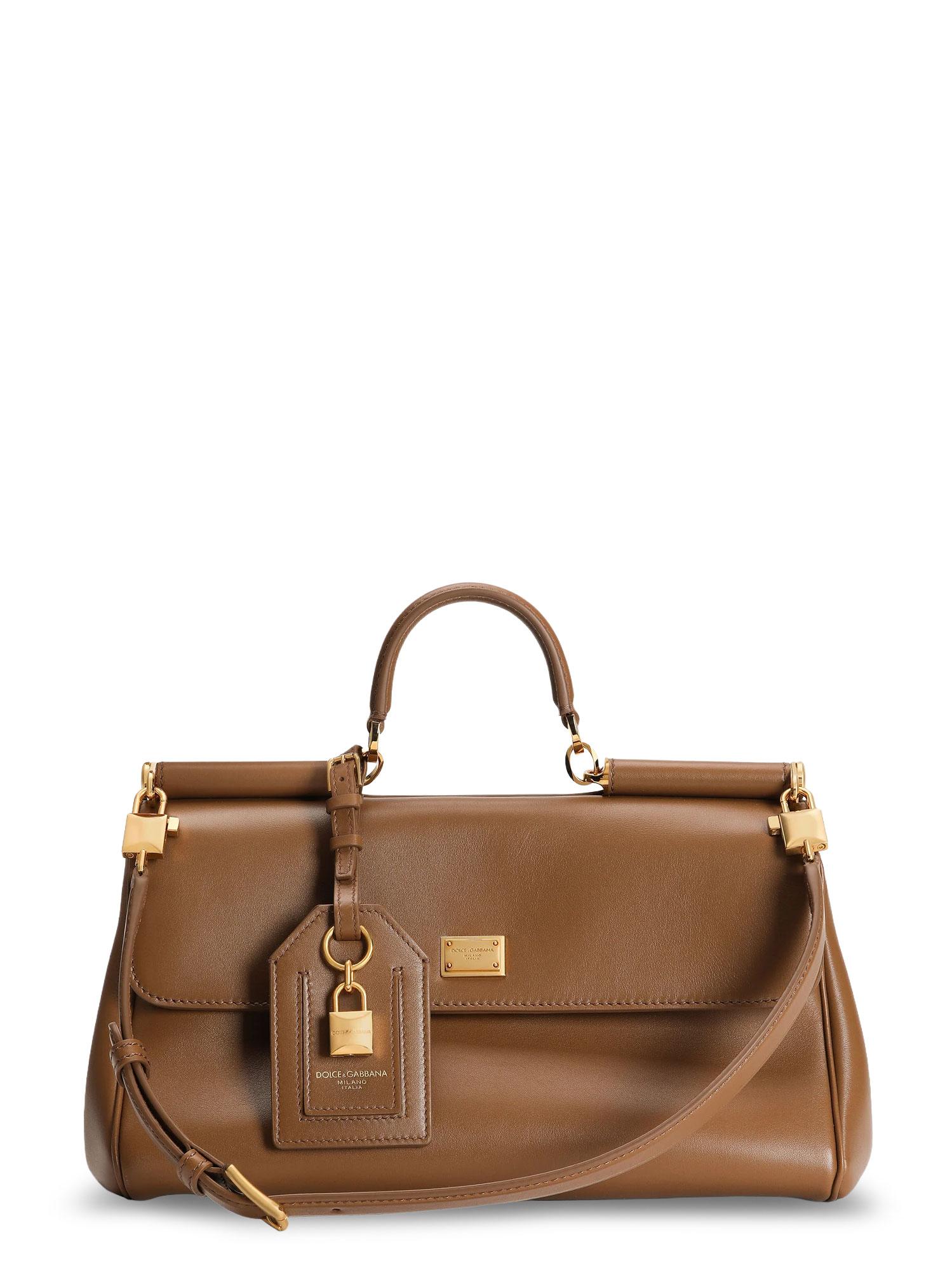 dolce & gabbana bags brown pelle - women