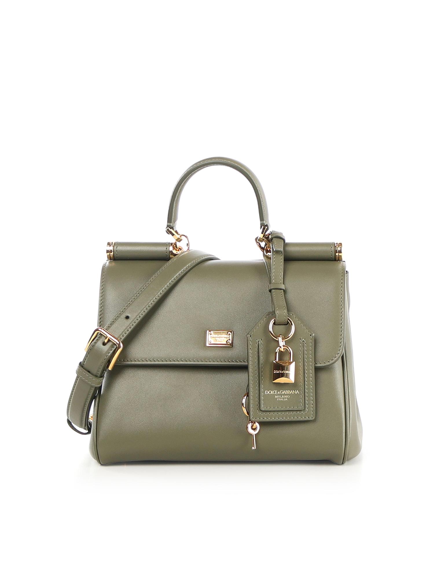 dolce & gabbana bags green calfskin - women