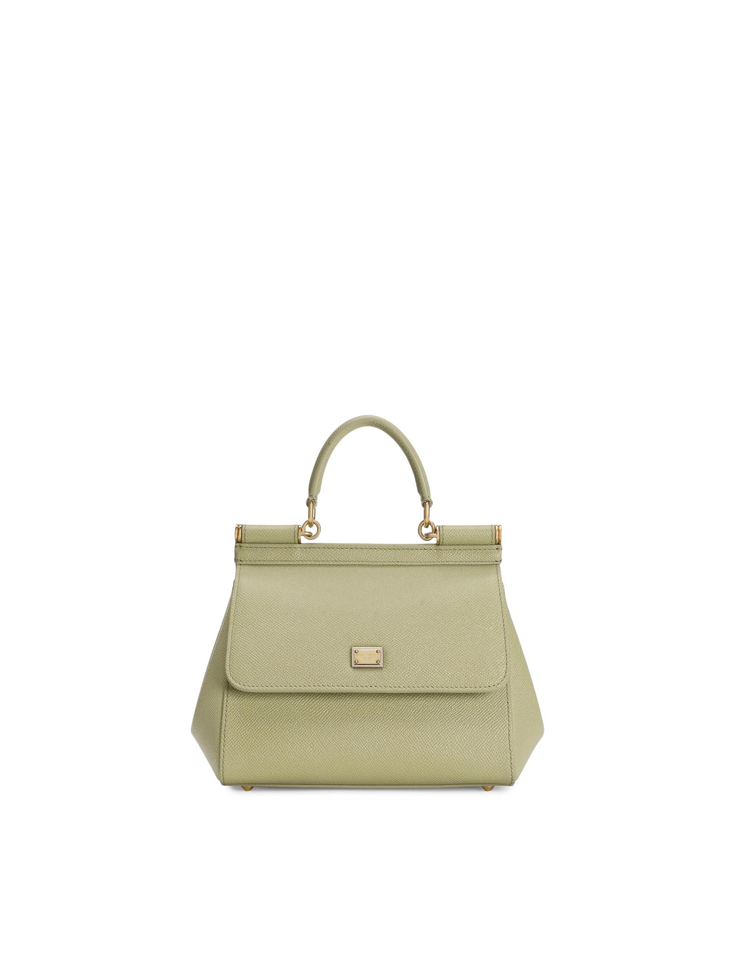 dolce & gabbana bags green calfskin - women