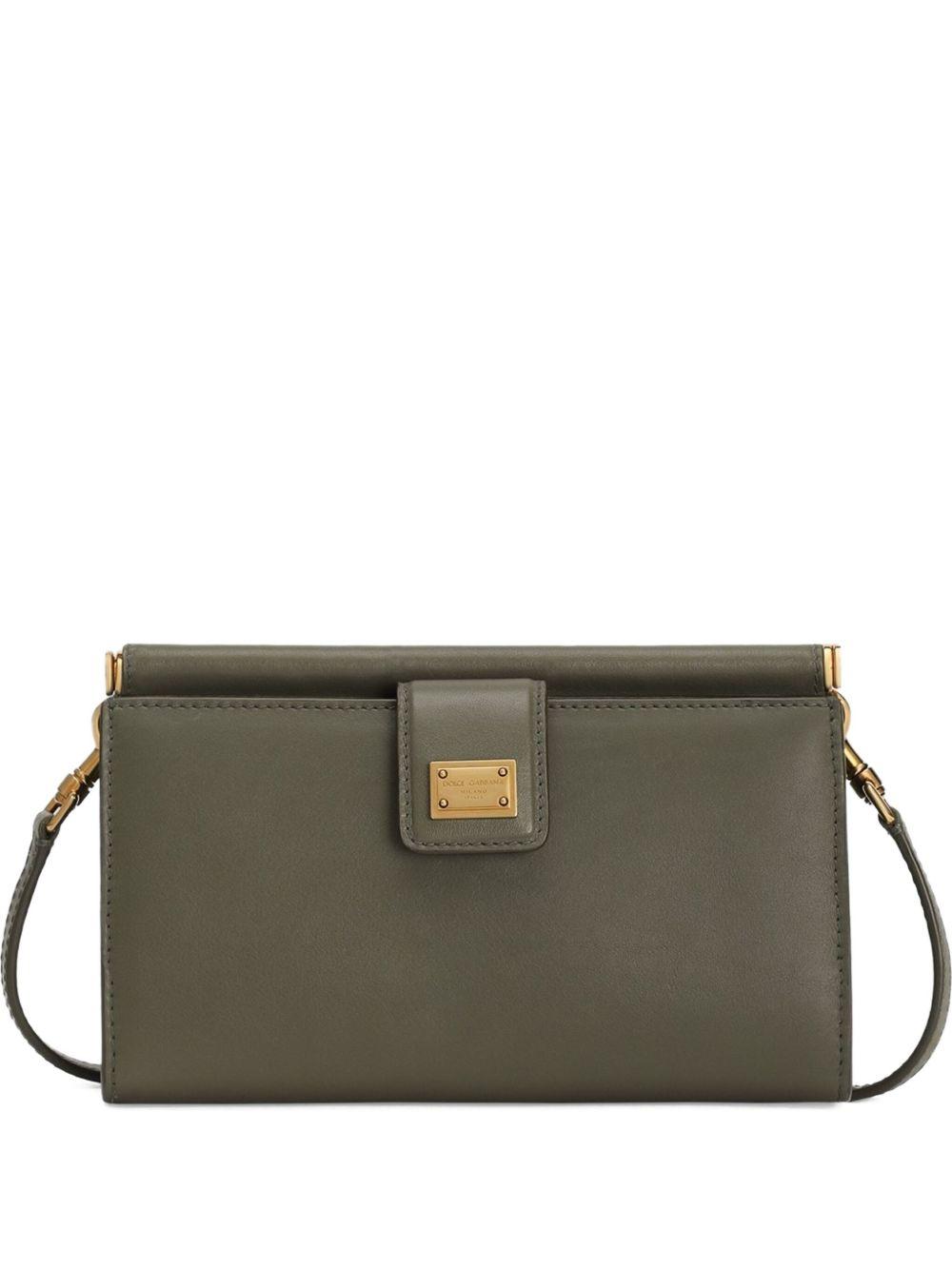 dolce & gabbana bags green lambskin - women