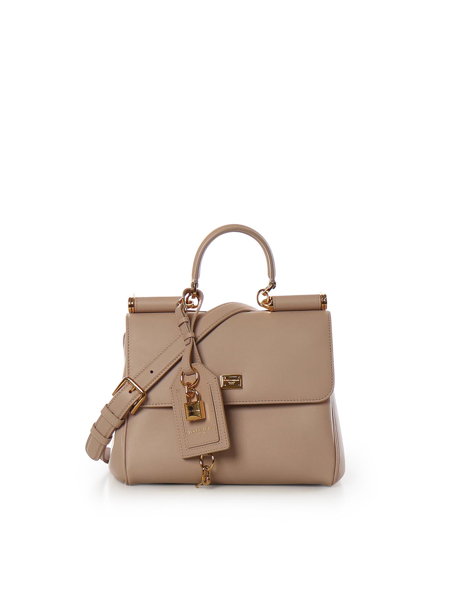 dolce & gabbana bags nude calfskin - women
