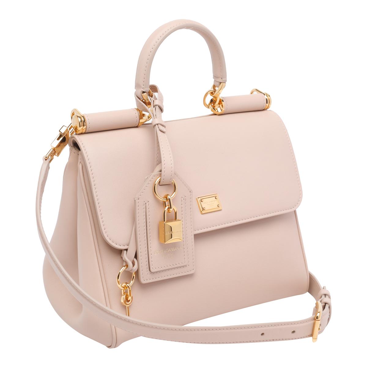 dolce & gabbana bags pink calf leather - women
