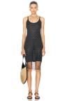 dolce & gabbana beaded mesh dress