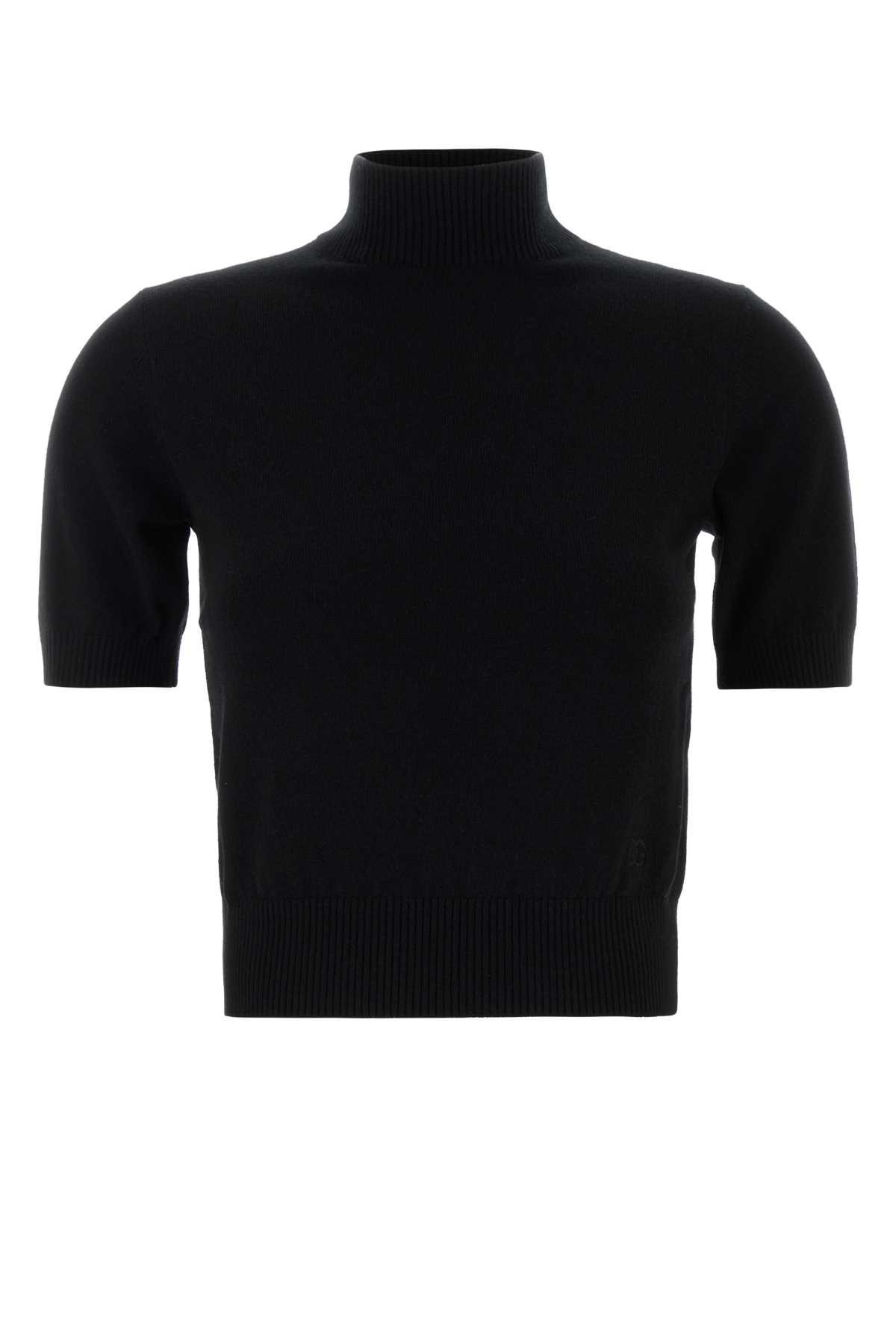 dolce & gabbana black cashmere sweater