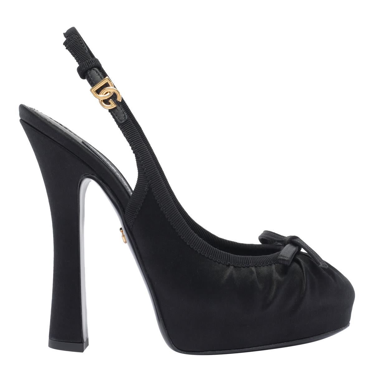 dolce & gabbana black pumps