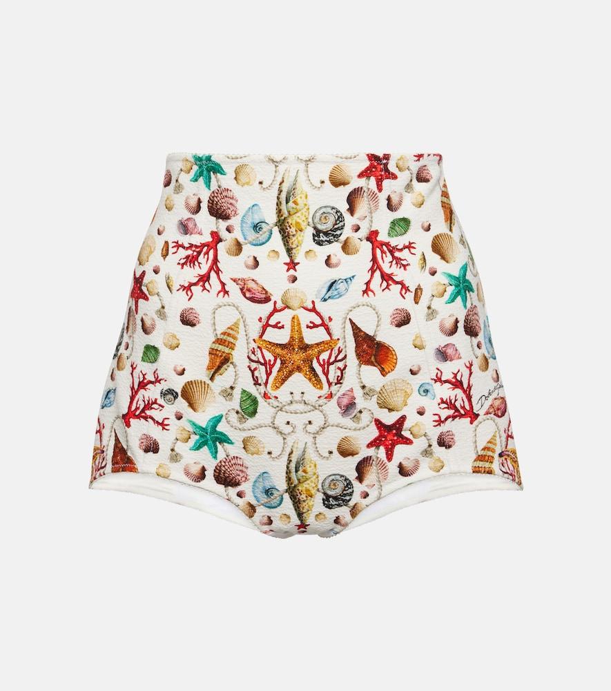 dolce & gabbana capri printed high