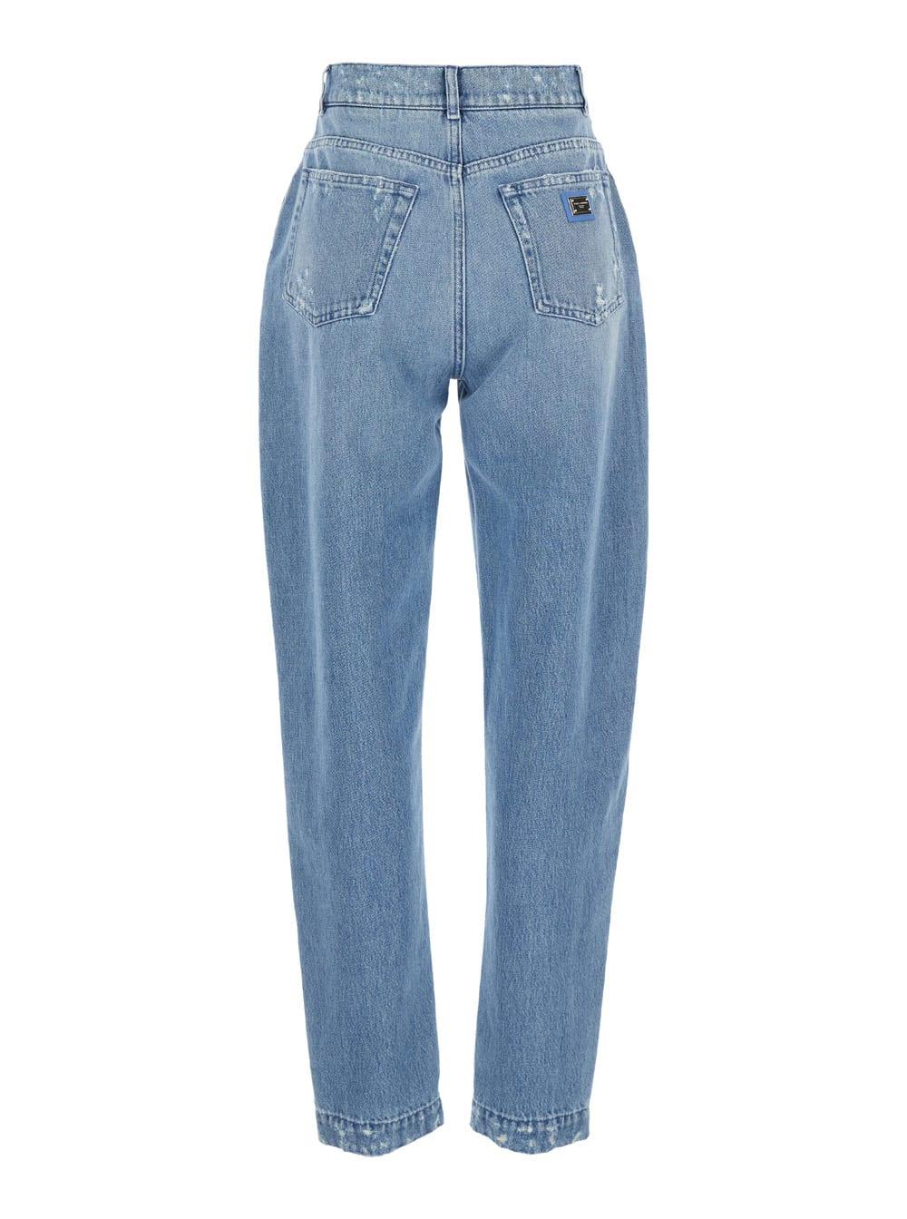 dolce & gabbana carrot leg jeans