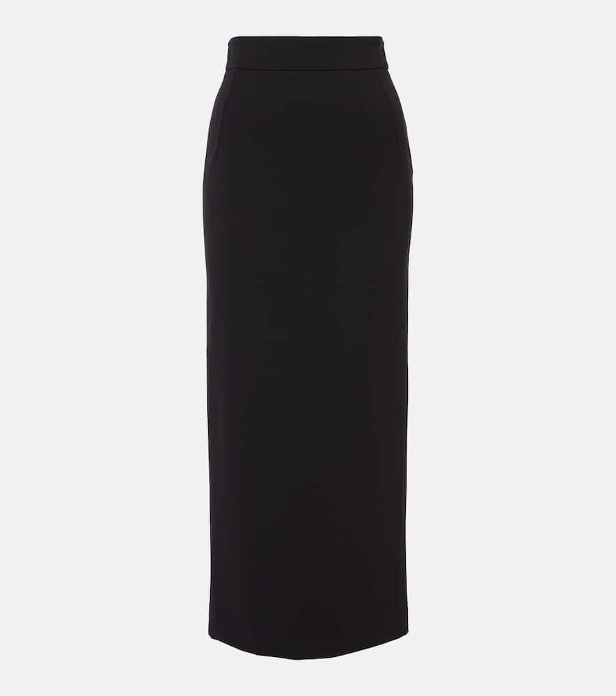 dolce & gabbana chiffon midi skirt