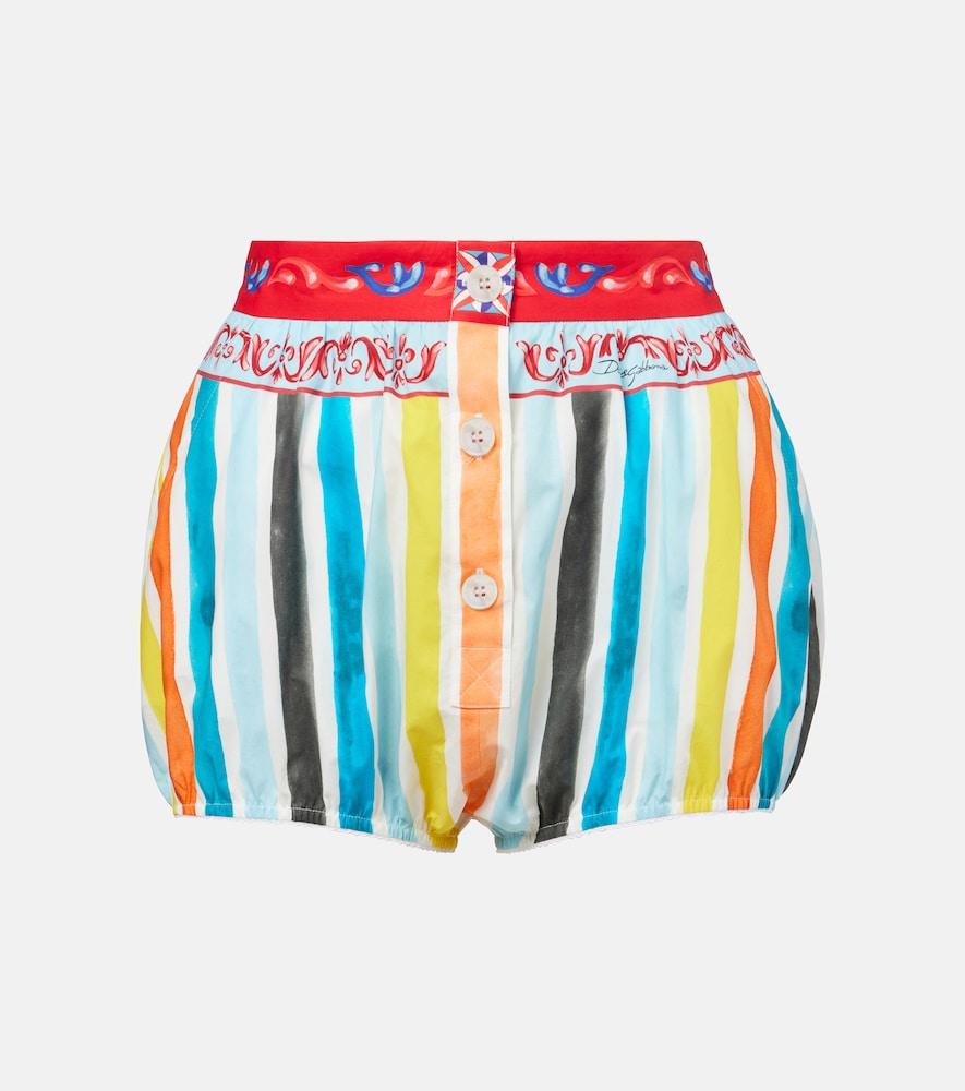 dolce & gabbana cotton shorts
