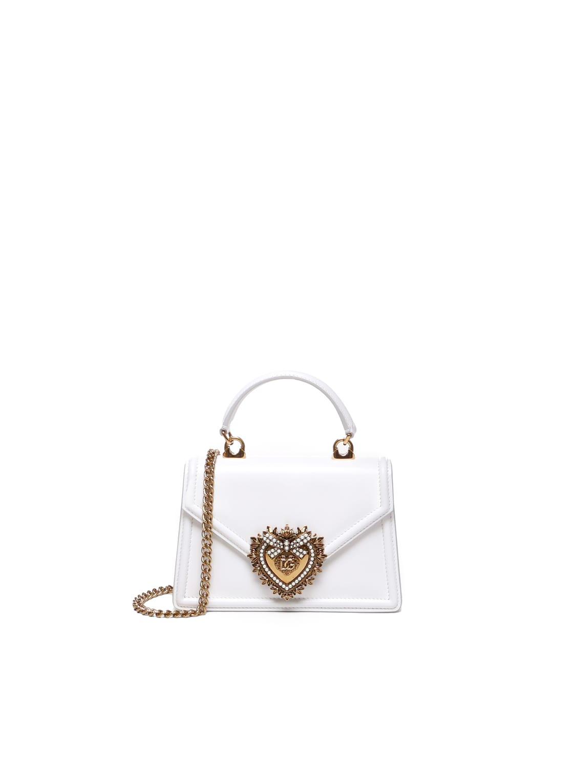 dolce & gabbana devotion calfskin bag