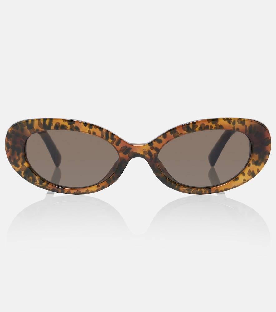 dolce & gabbana devotion oval sunglasses