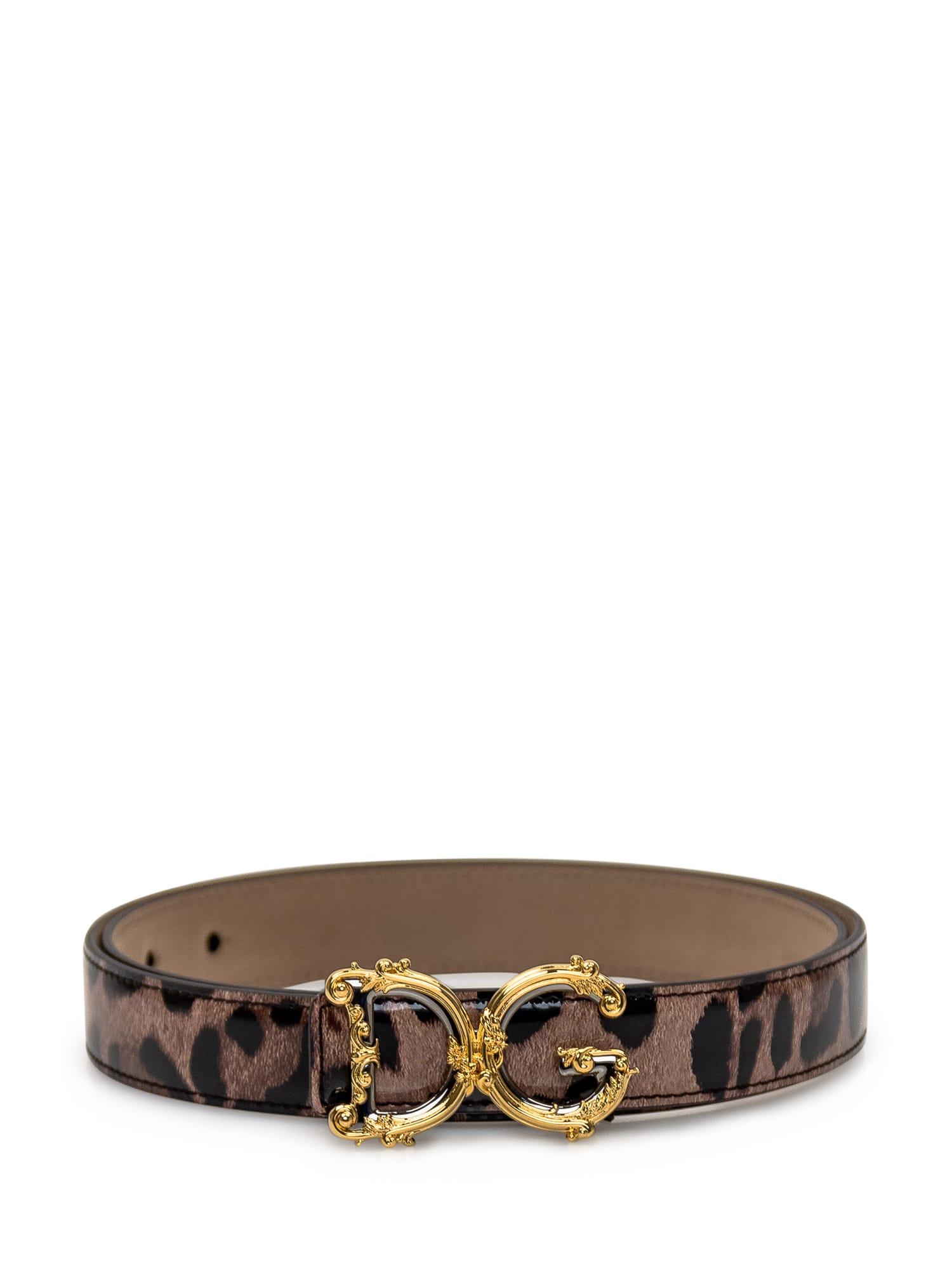 dolce & gabbana dg girls belt