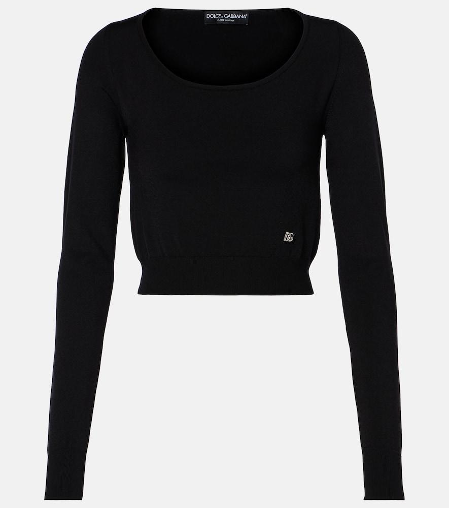 dolce & gabbana dg jersey sweater