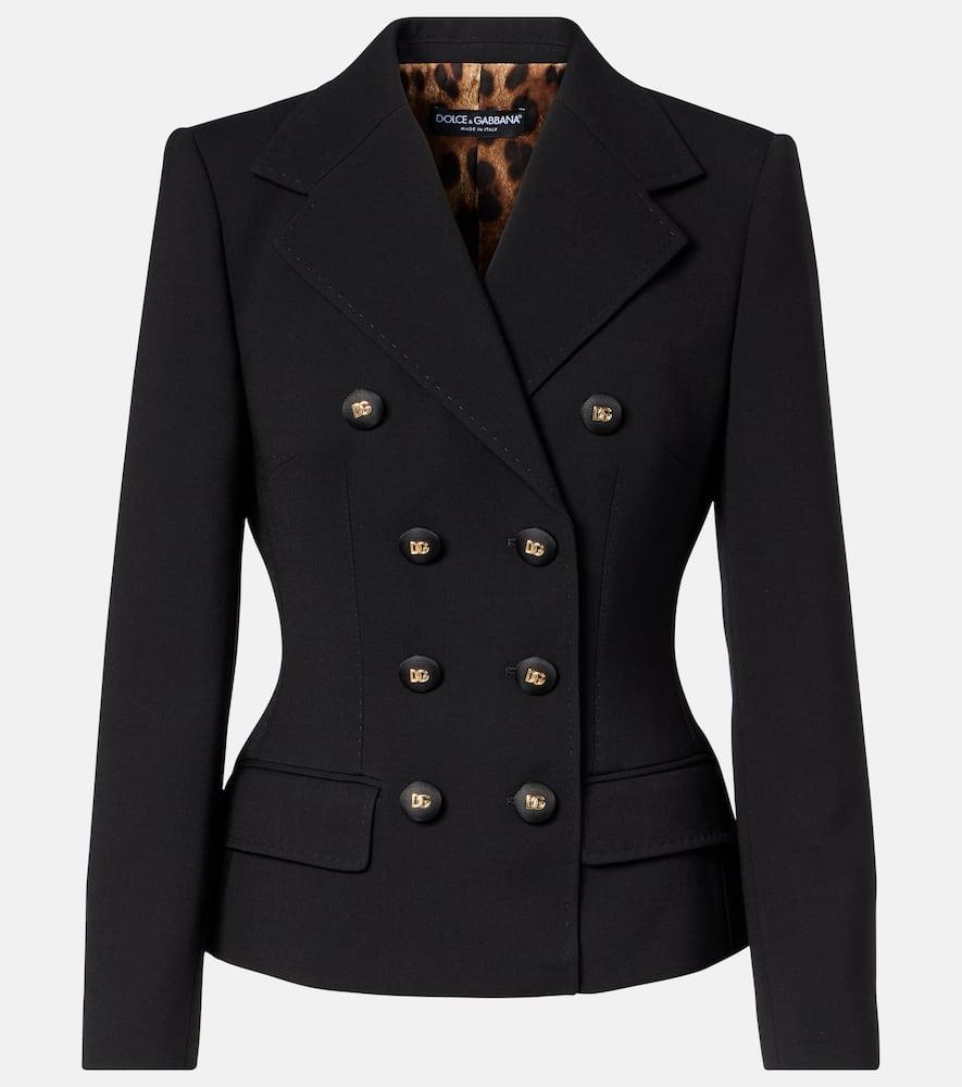 dolce & gabbana dg virgin wool blazer