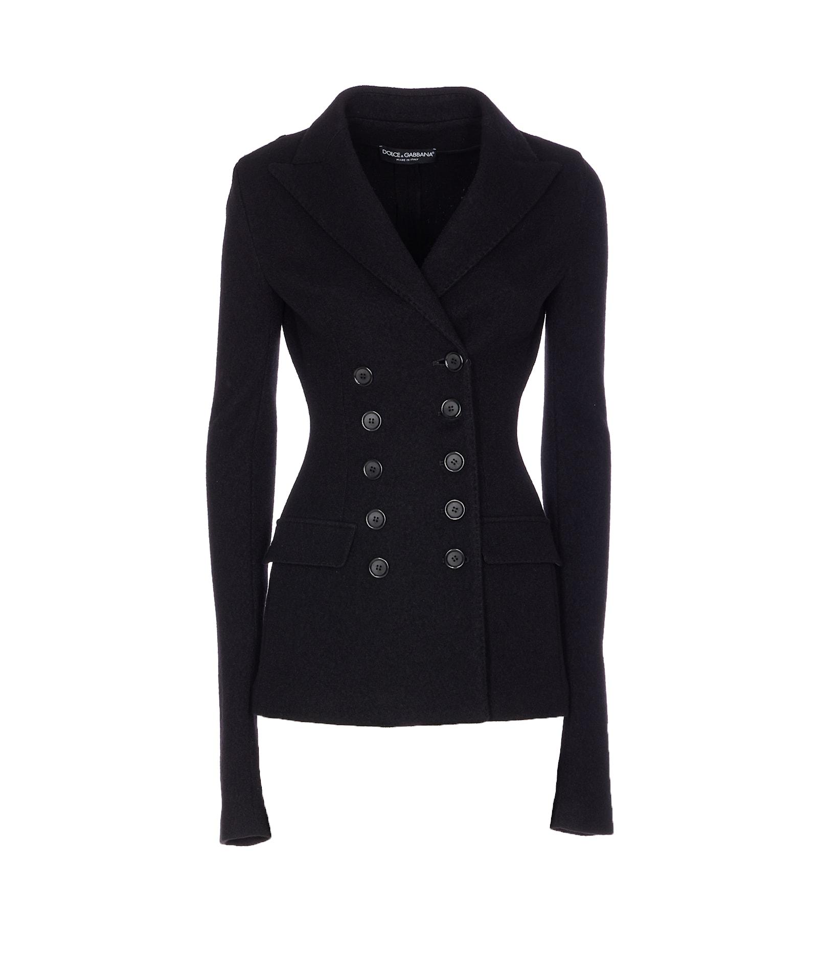 dolce & gabbana double breasted jacket