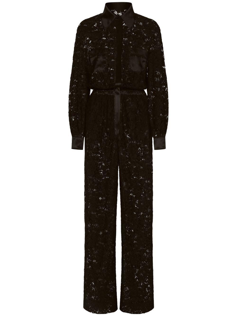dolce & gabbana dresses black outer: cotton - women