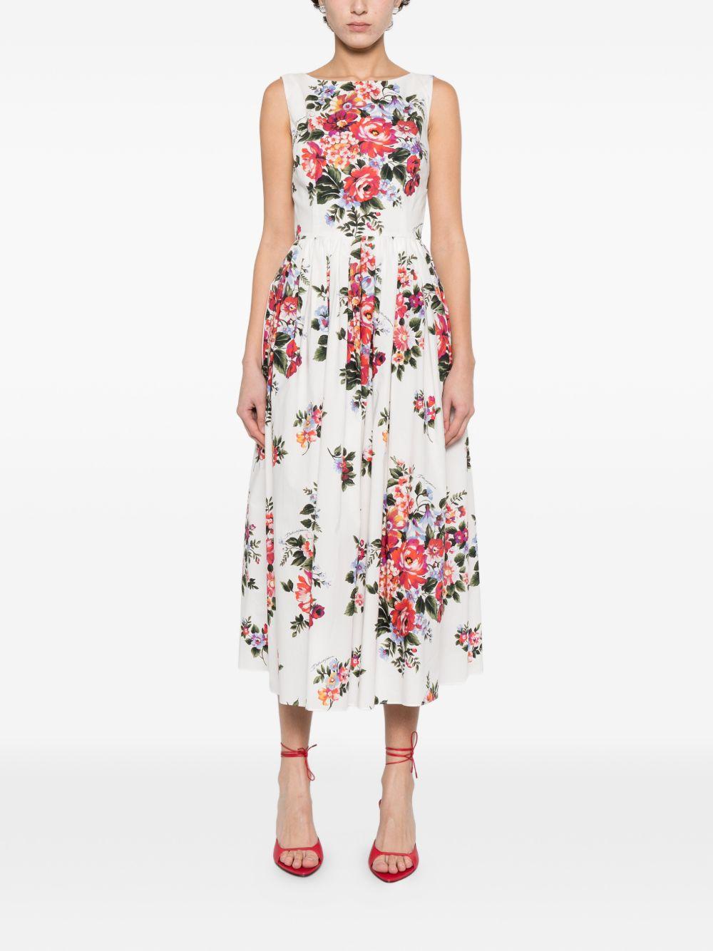 dolce & gabbana dresses white cotton - women