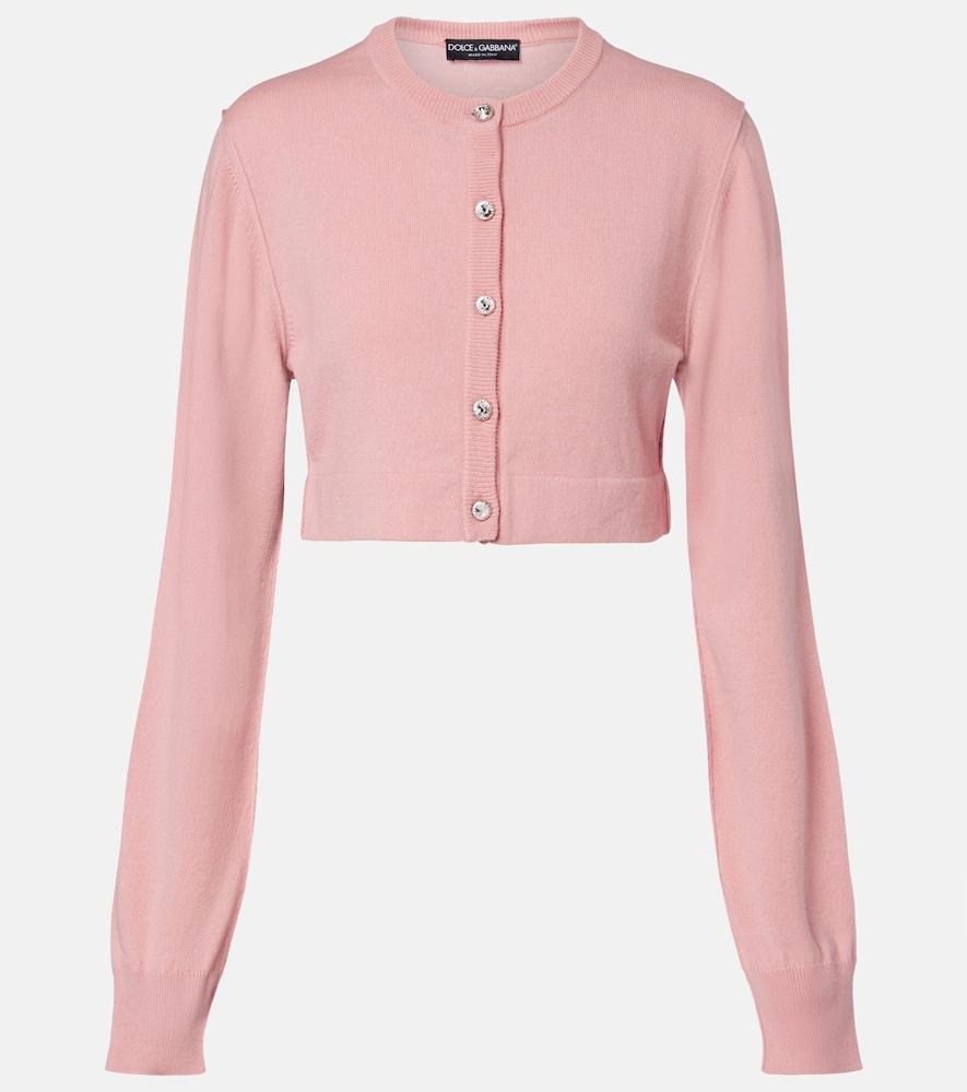 dolce & gabbana embellished cashmere