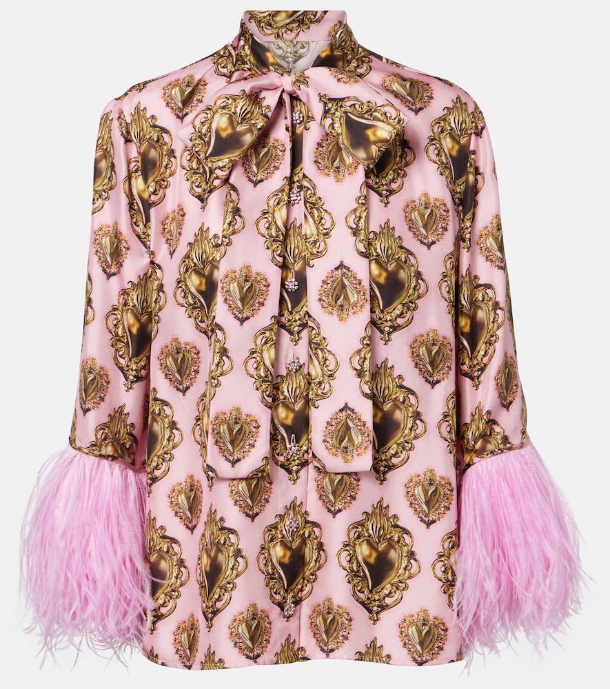 dolce & gabbana feather