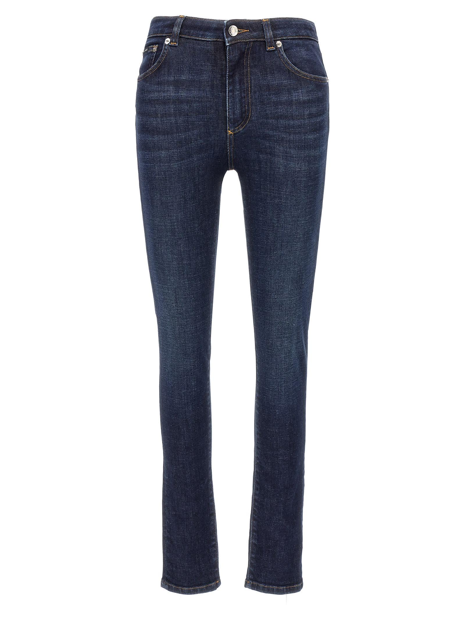 dolce & gabbana five-pocket jeans