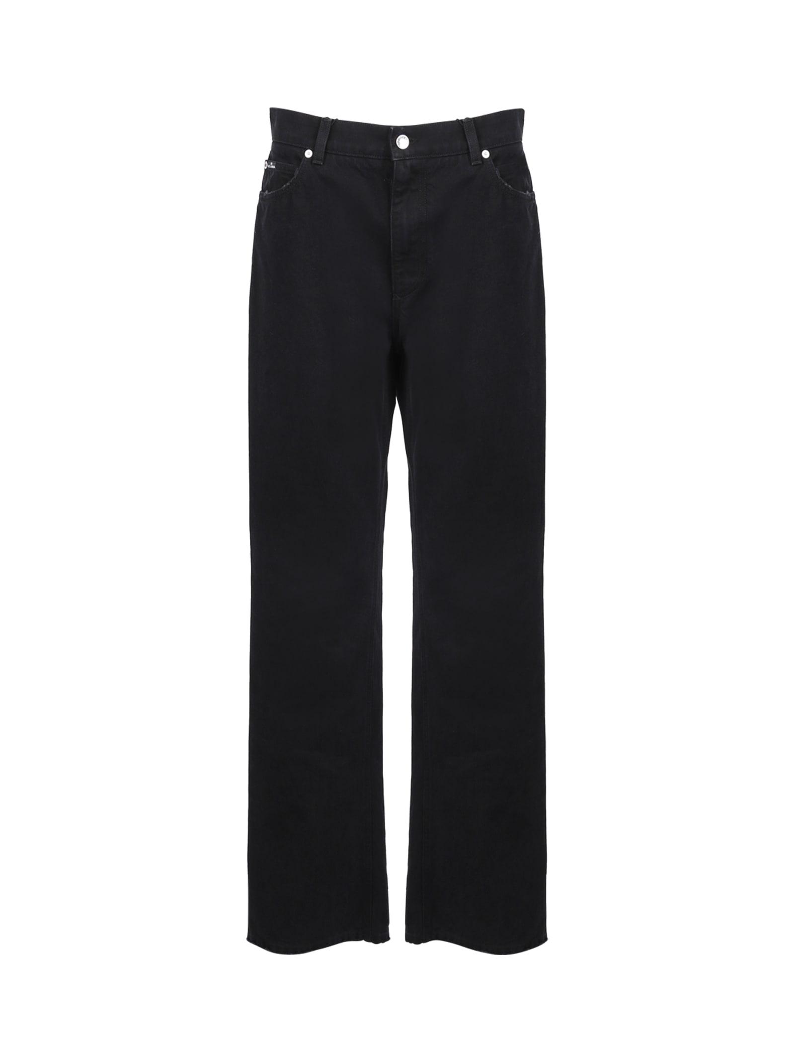 dolce & gabbana flared denim jeans