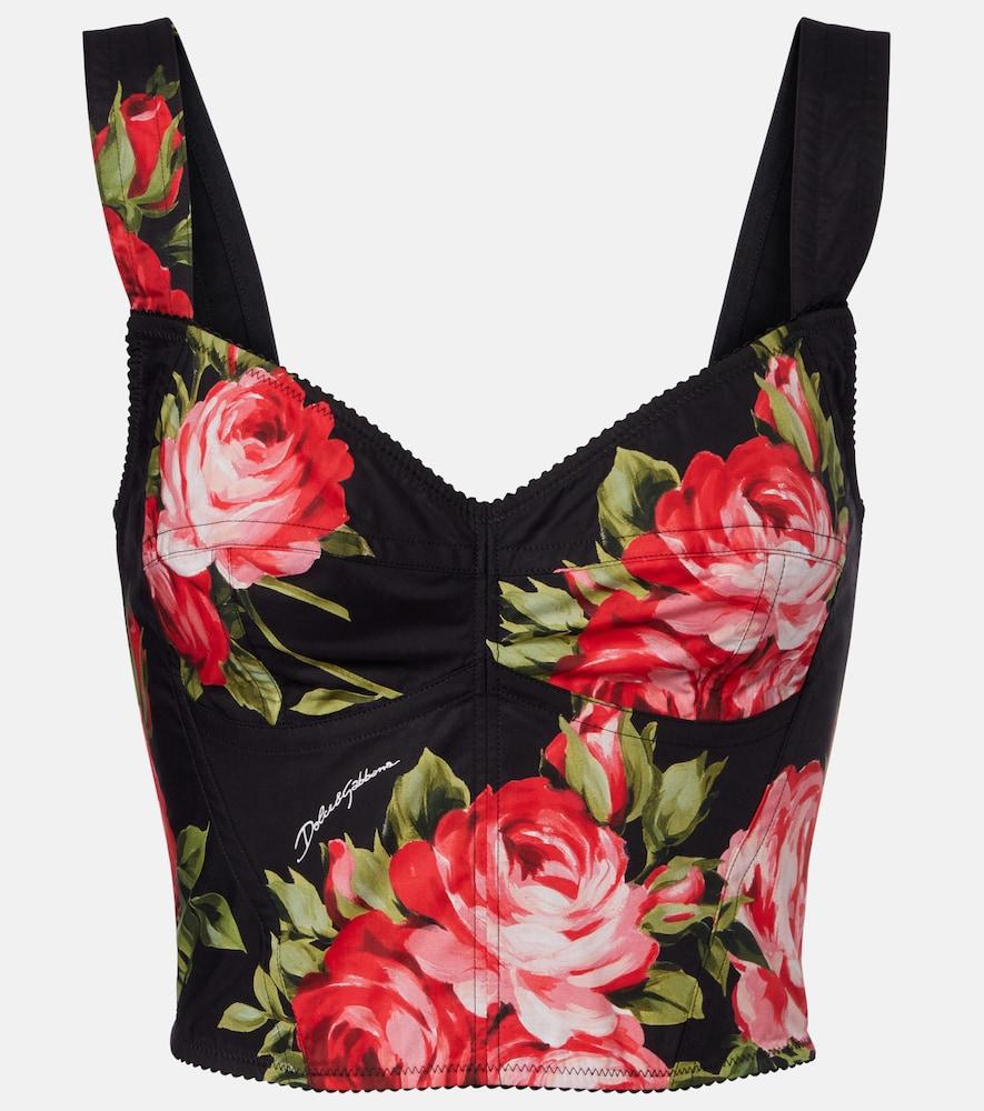 dolce & gabbana floral cotton