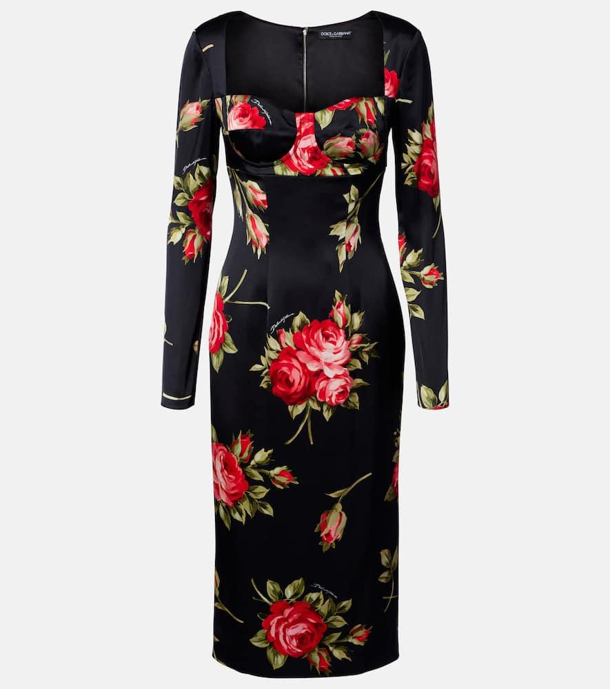 dolce & gabbana floral dress
