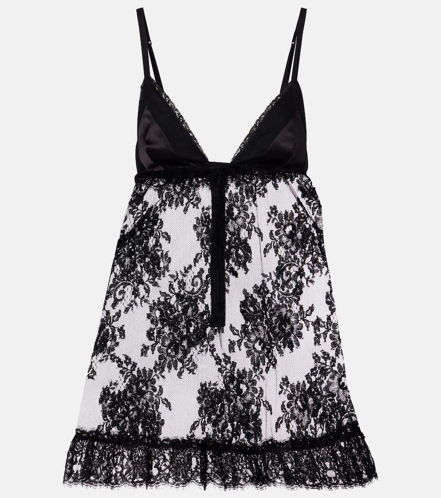 dolce & gabbana floral lace top