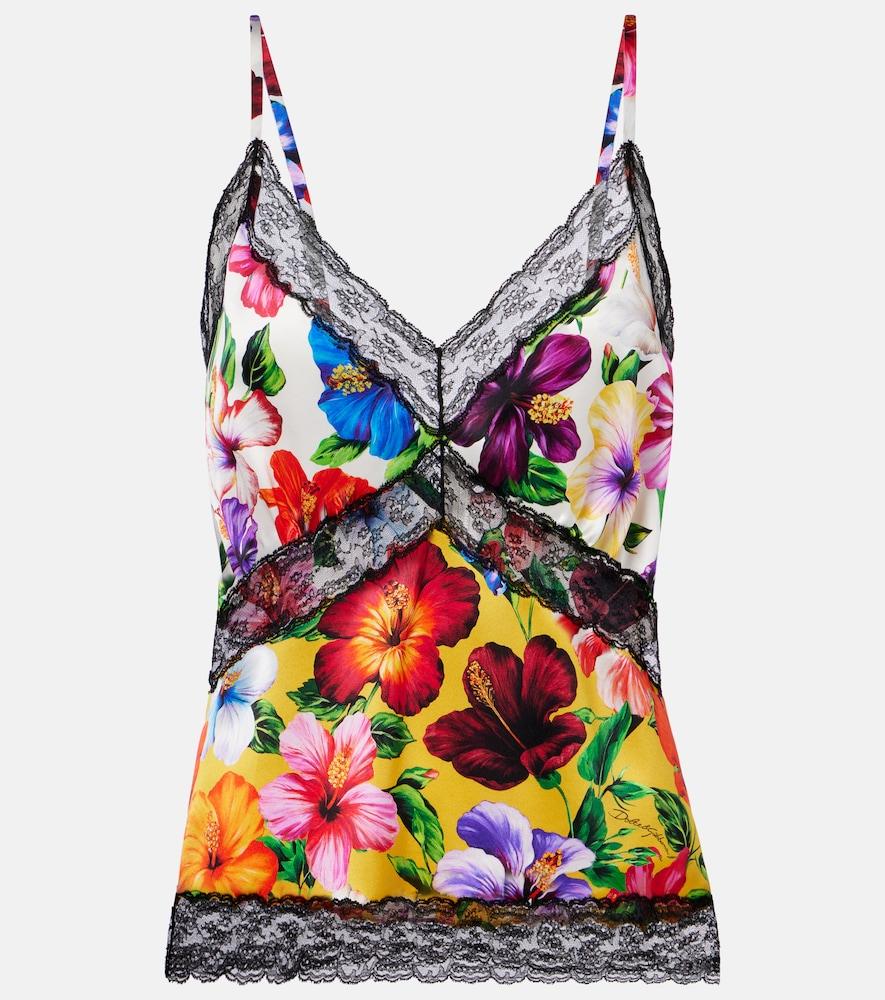 dolce & gabbana floral lace