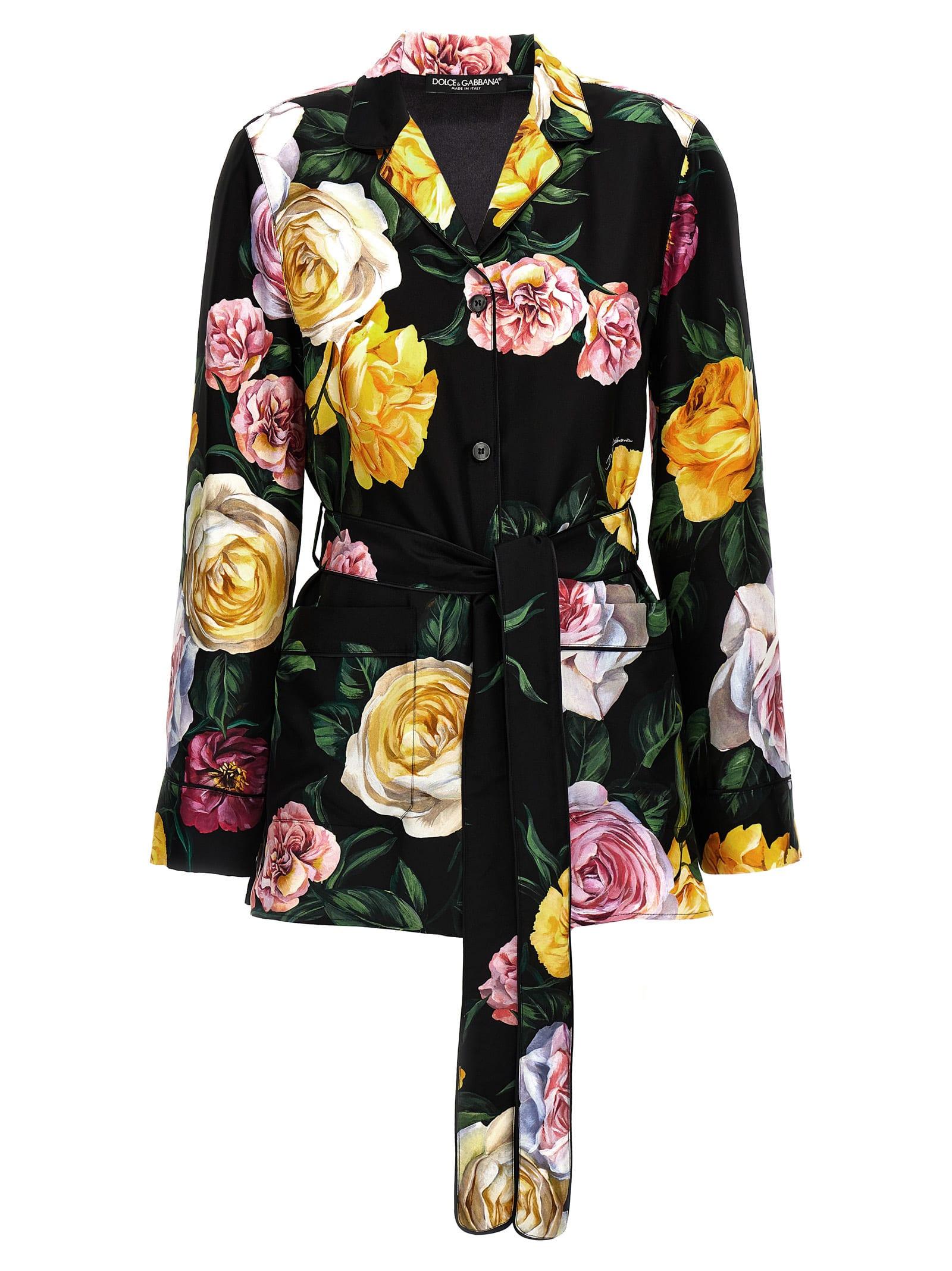 dolce & gabbana floral shirt