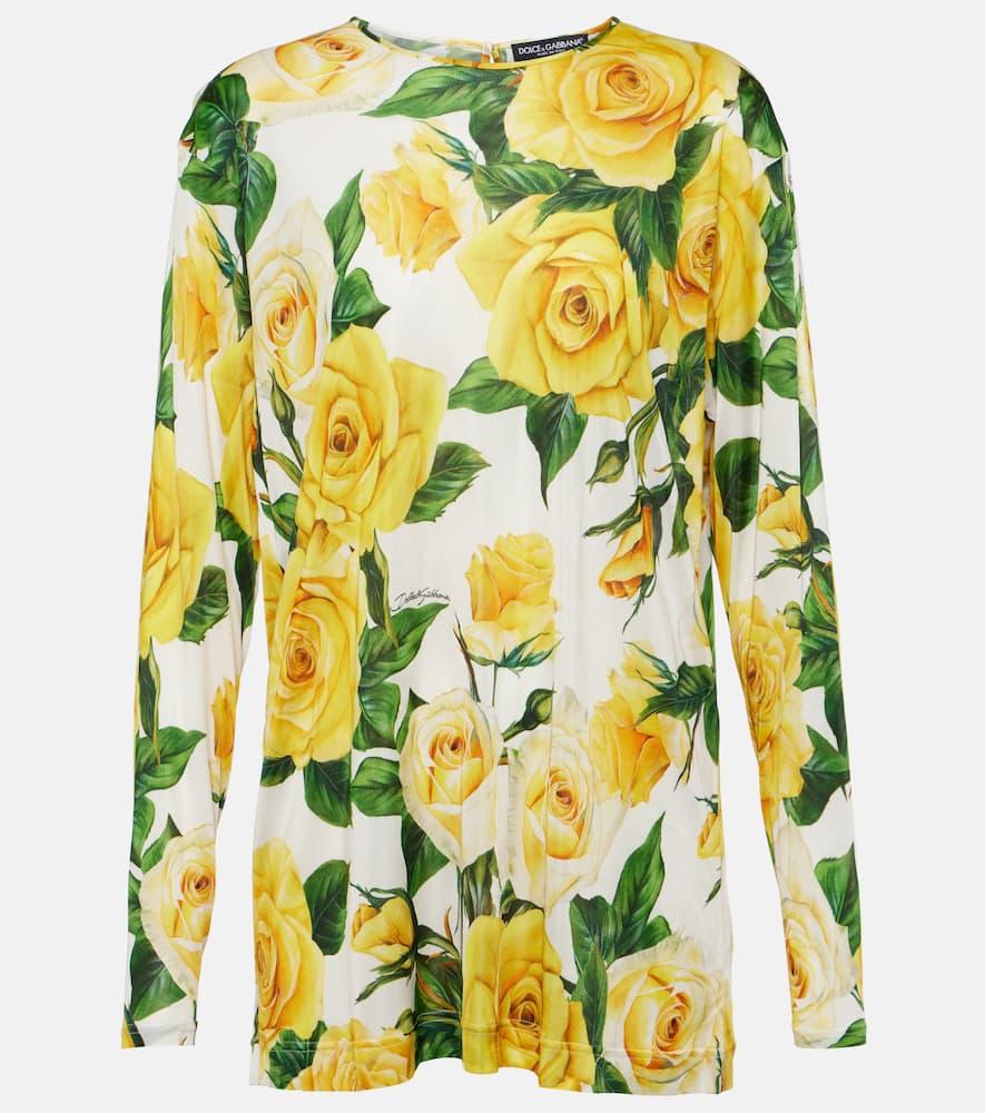 dolce & gabbana floral shirt