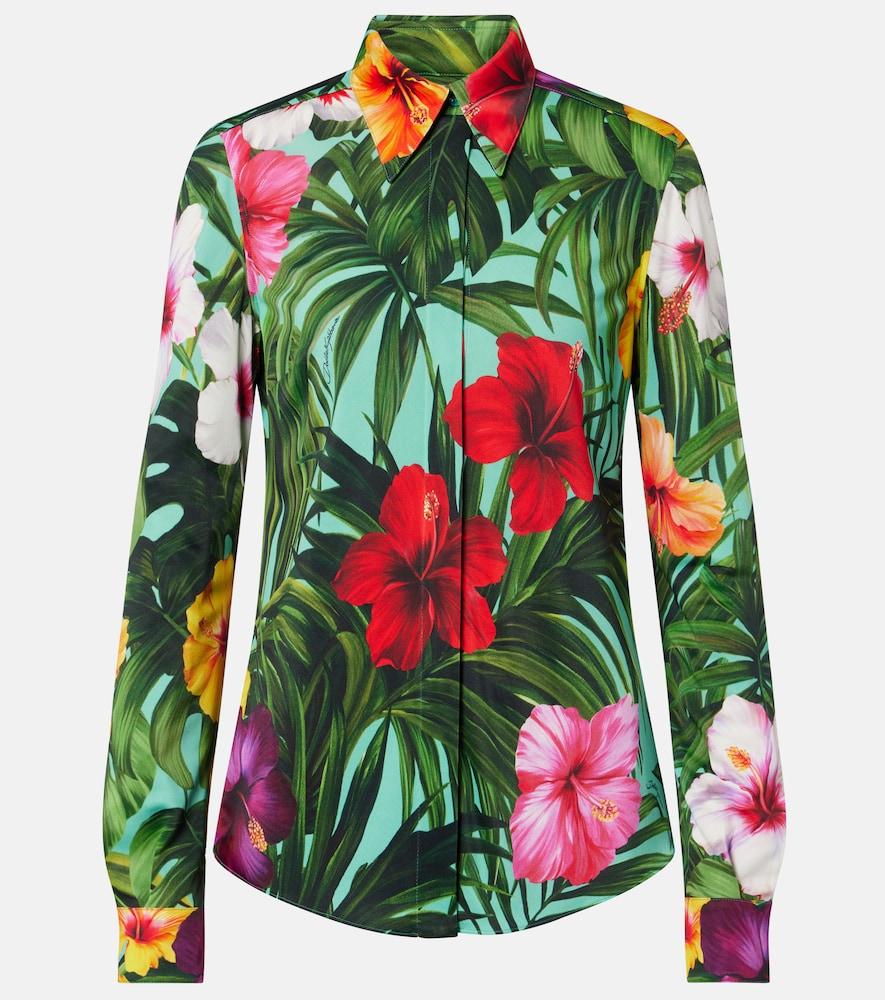dolce & gabbana floral shirt