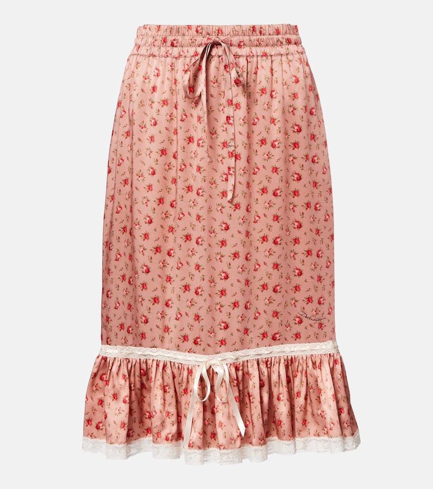 dolce & gabbana floral silk and cotton