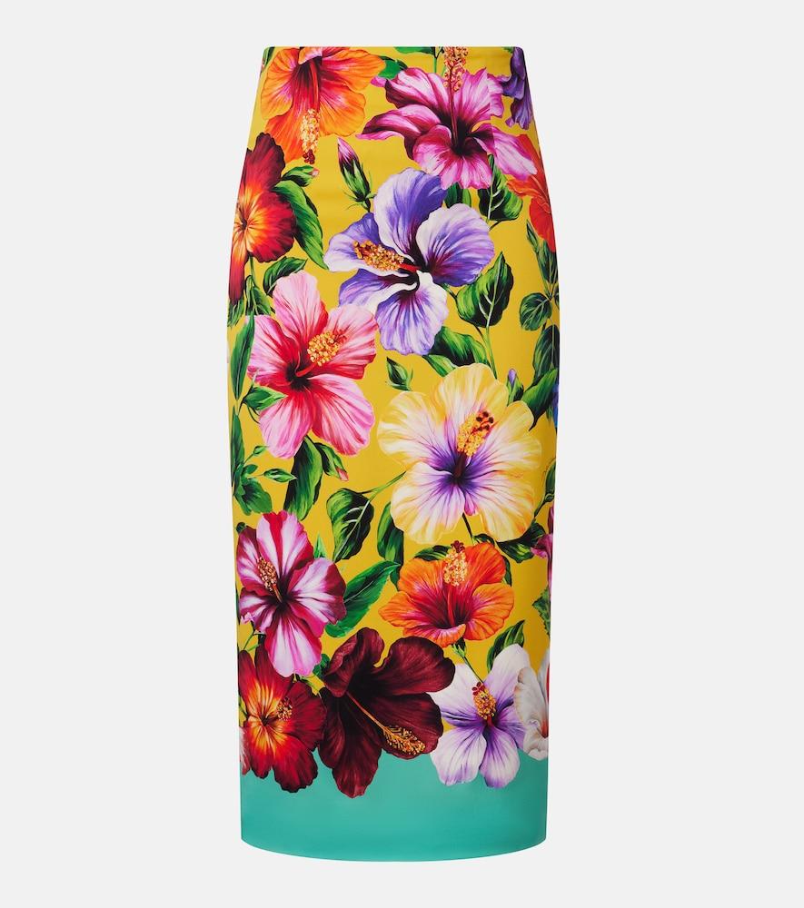 dolce & gabbana floral silk