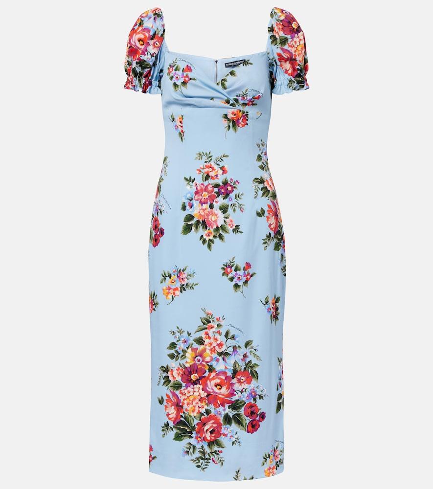 dolce & gabbana floral silk