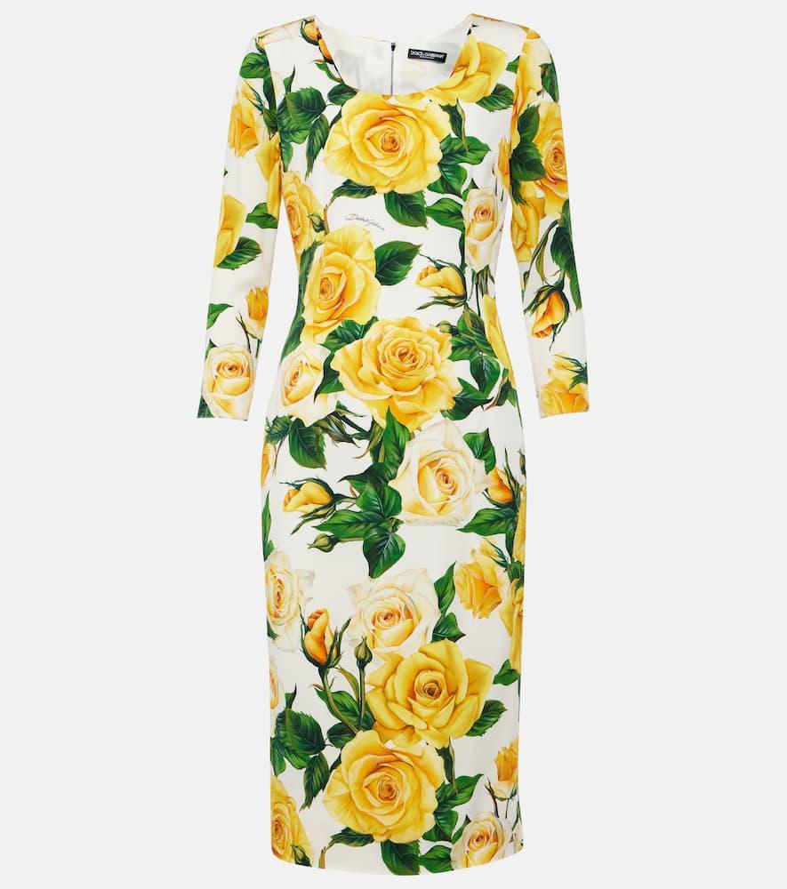 dolce & gabbana floral silk