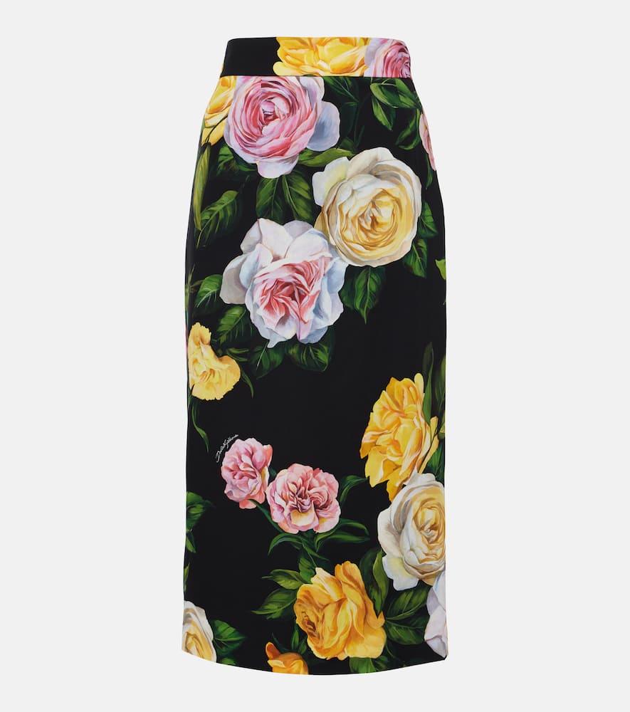 dolce & gabbana floral silk
