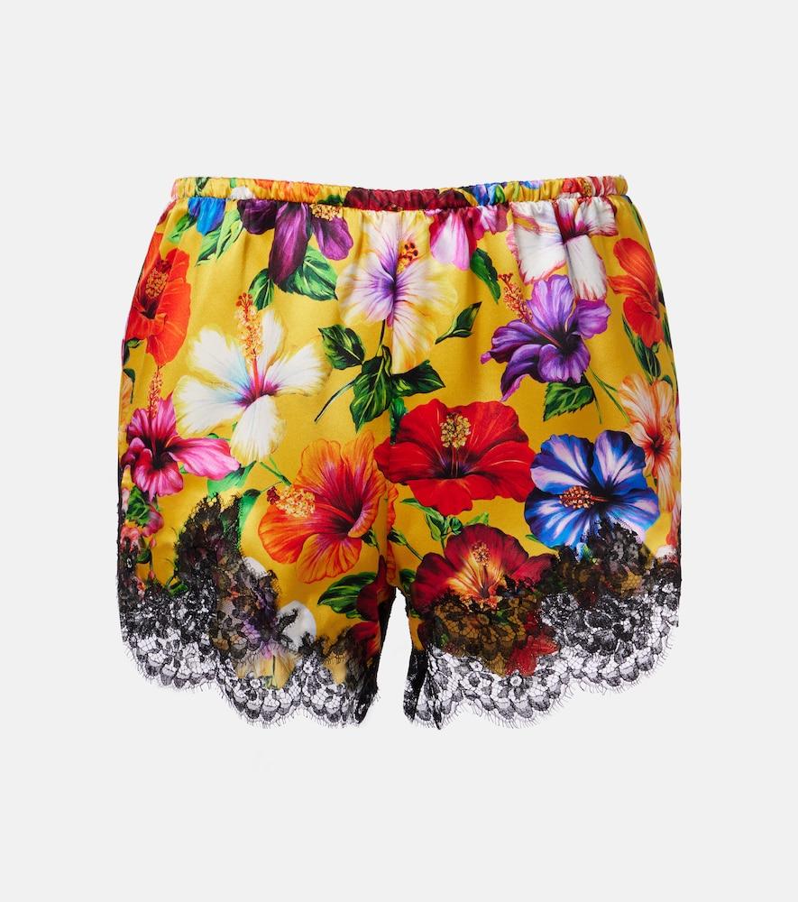 dolce & gabbana floral silk