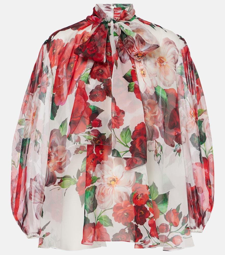 dolce & gabbana floral tie