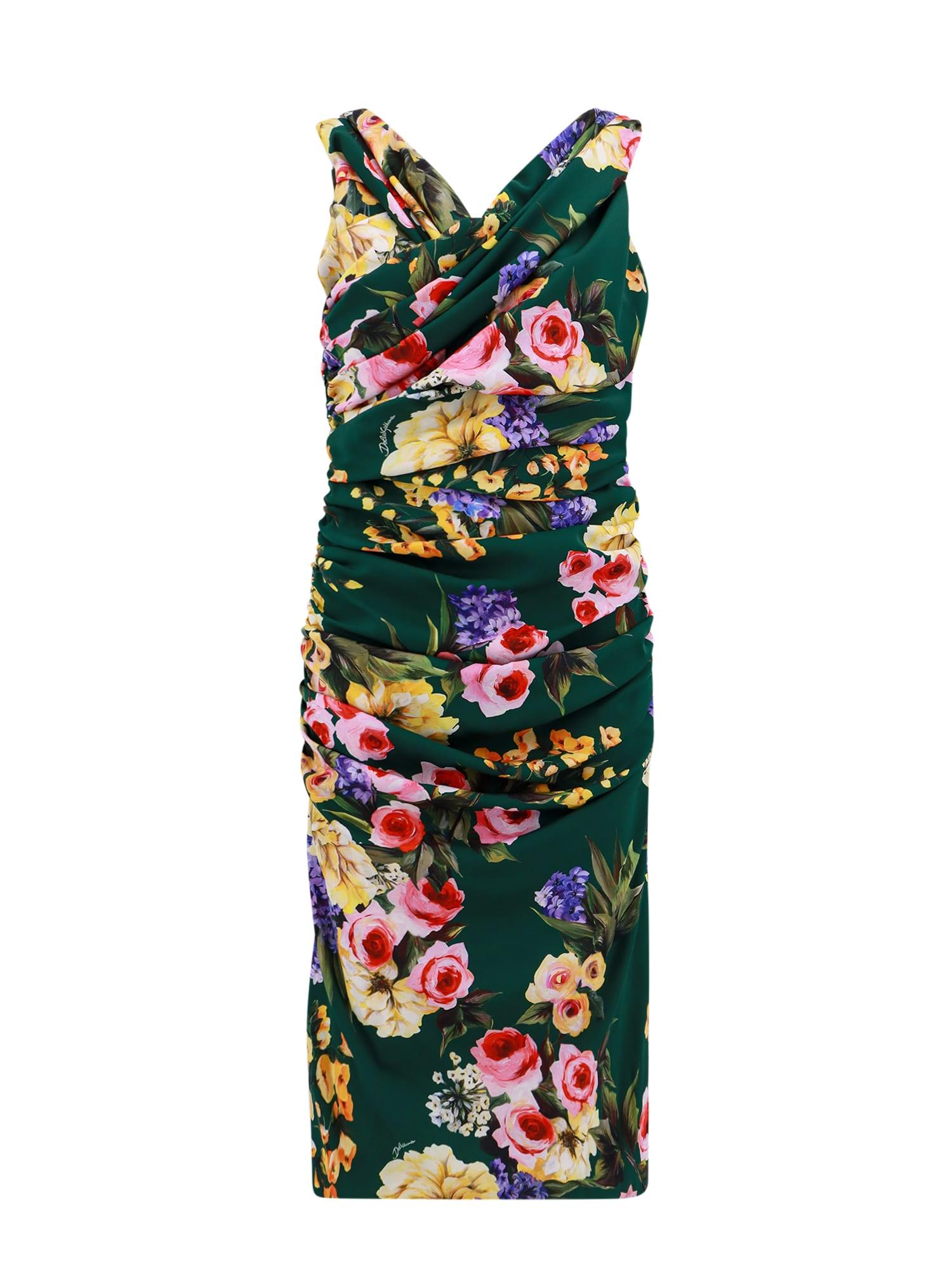 dolce & gabbana giardino dress