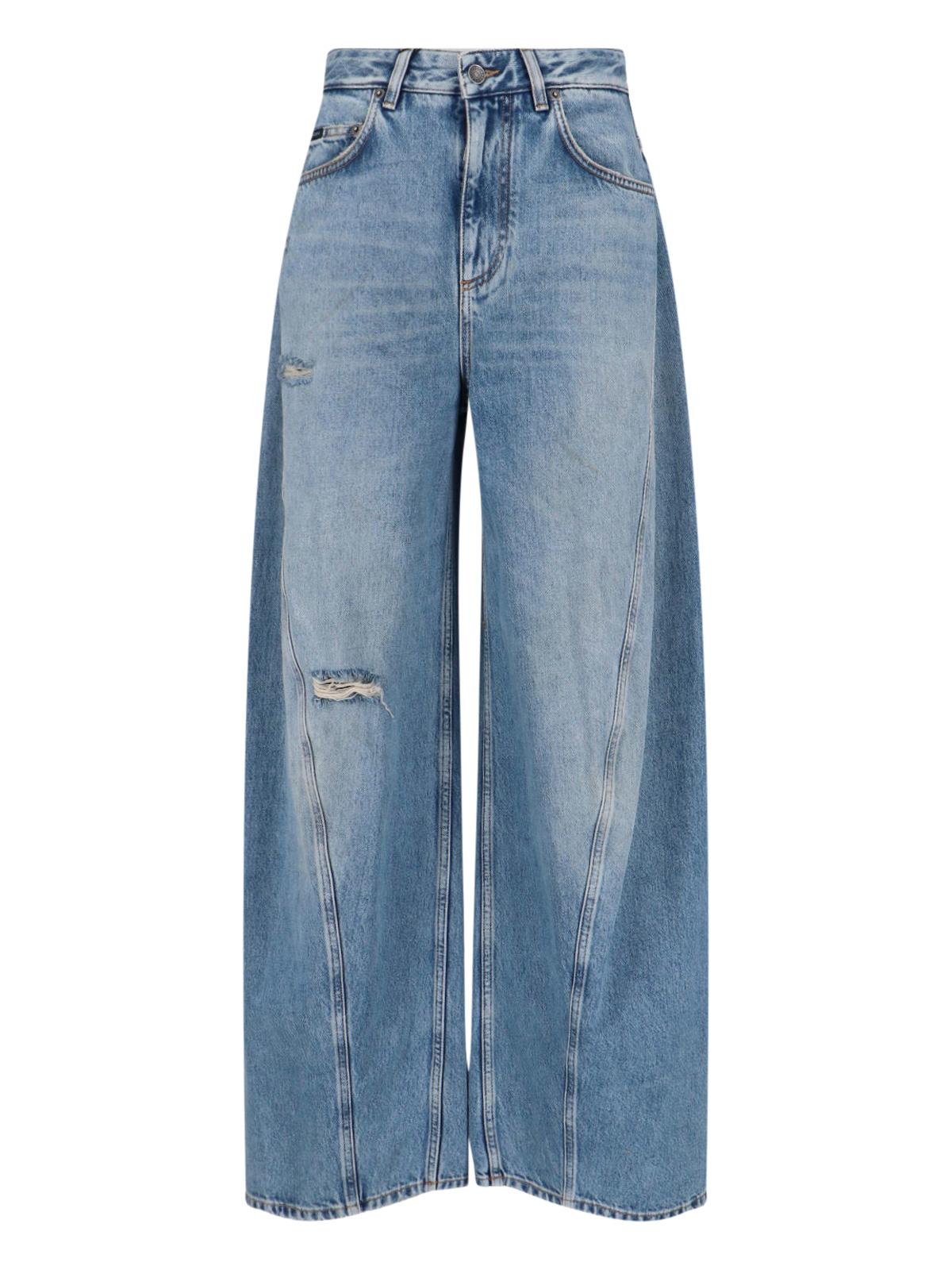 dolce & gabbana jeans blue cotton - women