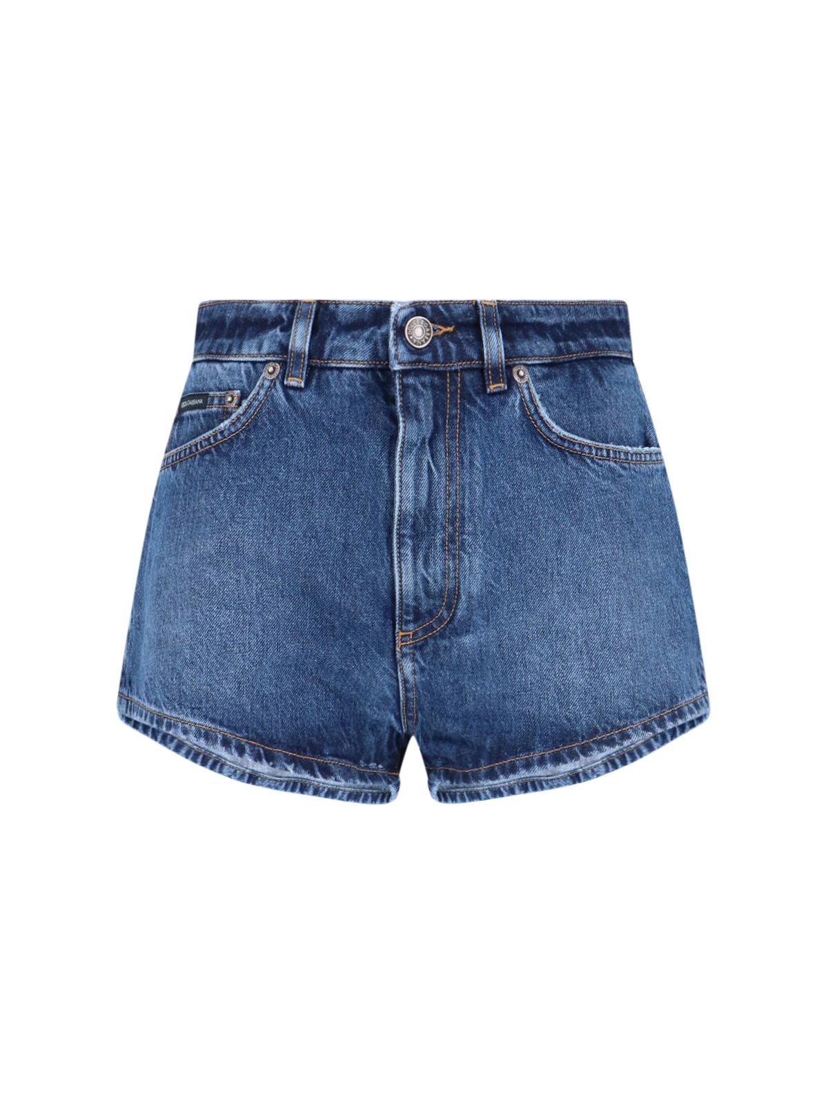 dolce & gabbana jeans blue cotton - women