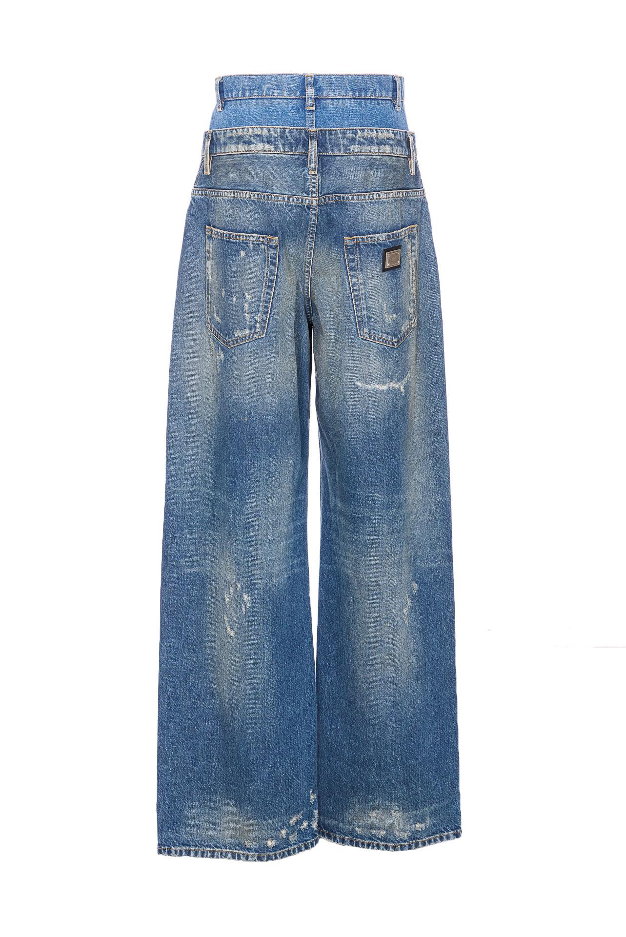 dolce & gabbana jeans blue cotton - women