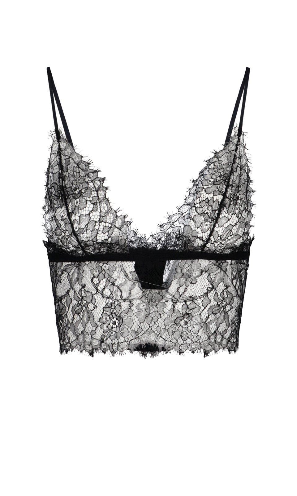 dolce & gabbana lace detailed camisole top