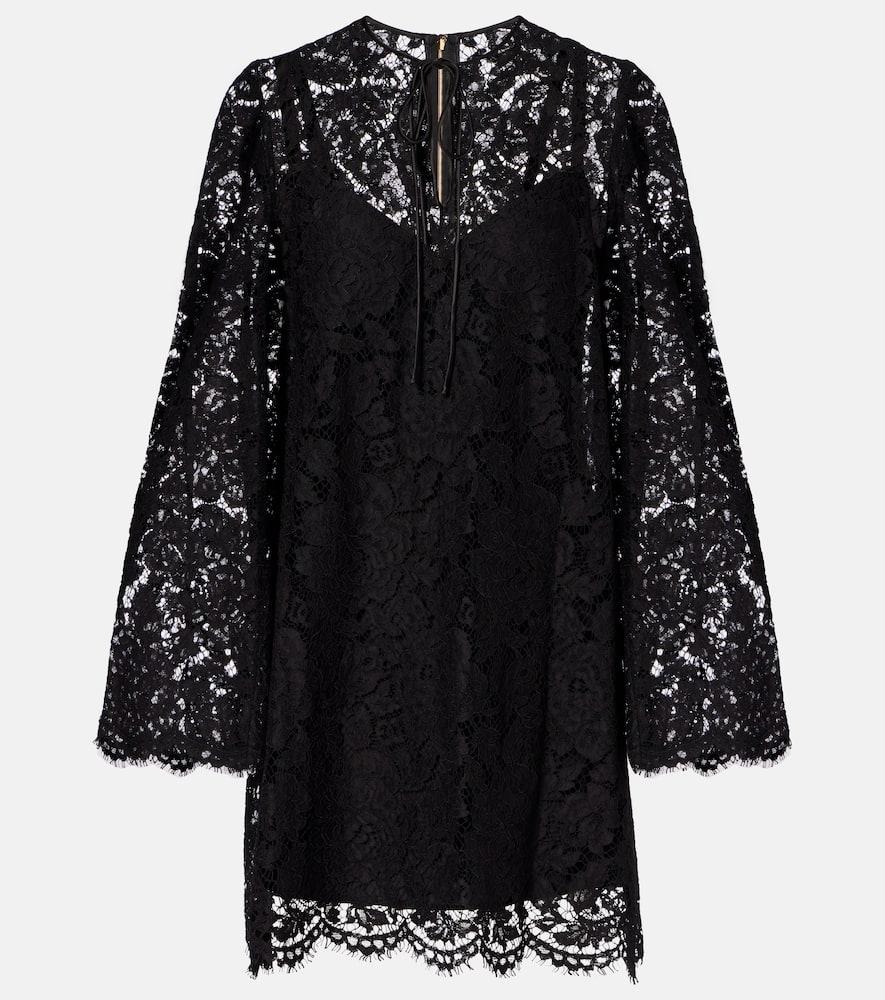 dolce & gabbana lace minidress