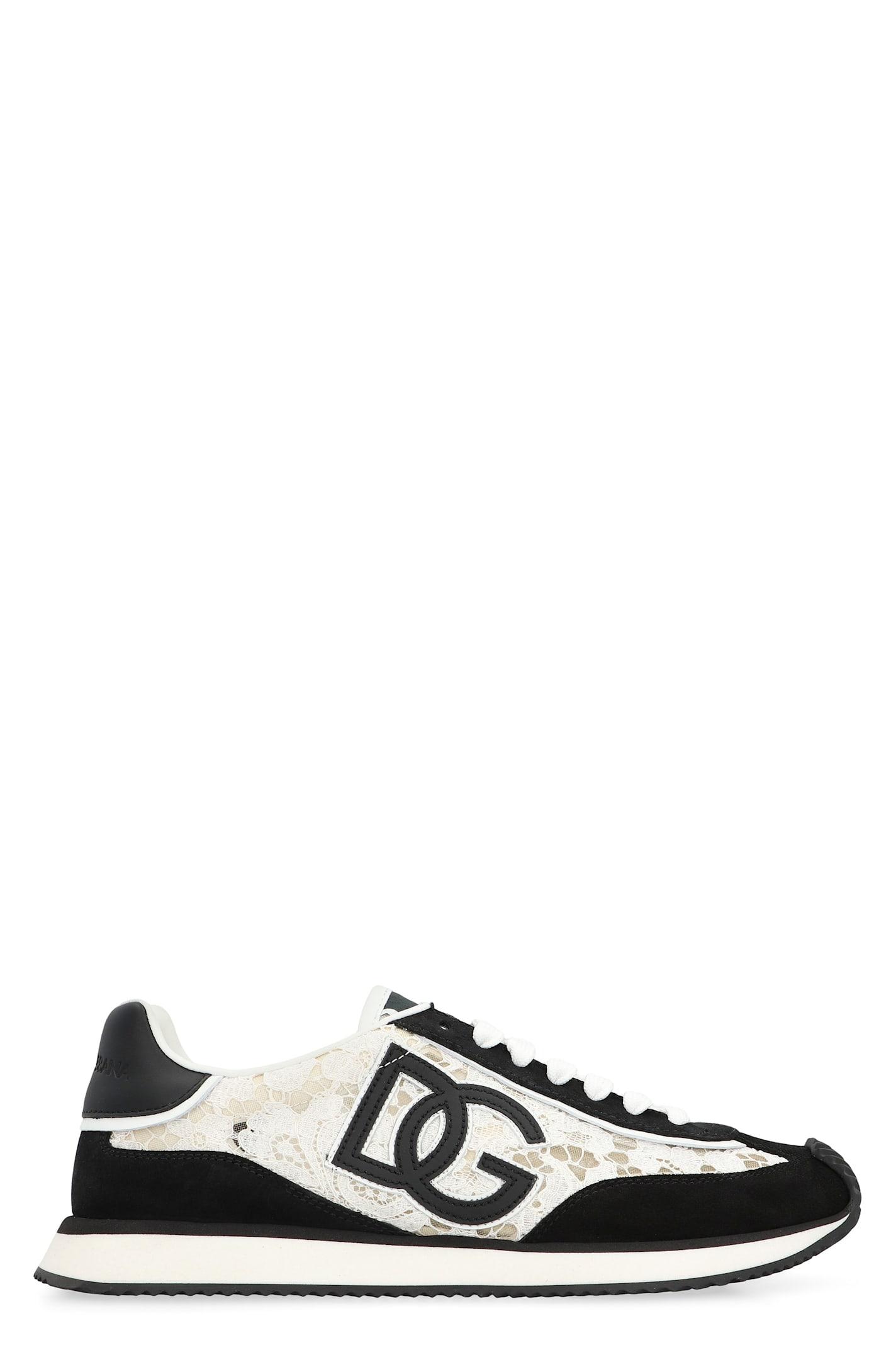 dolce & gabbana lace sneakers